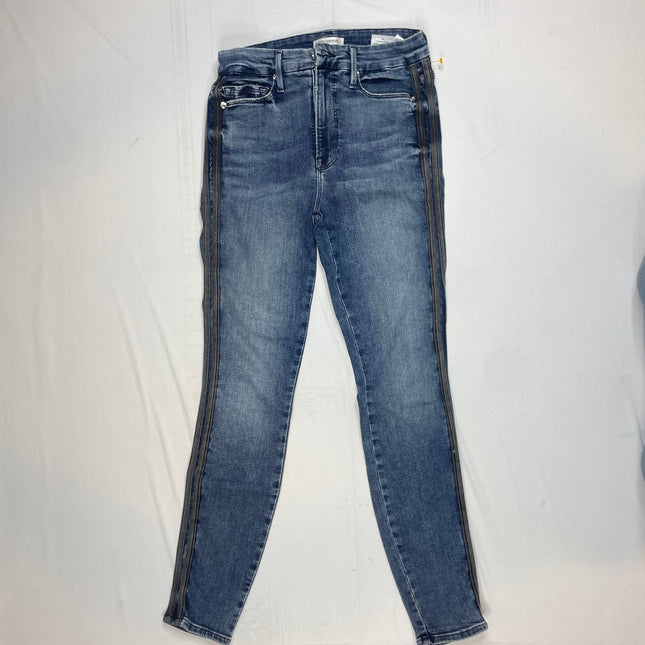 Good American Skinny Jeans with Side Stripe - Size 6/28
