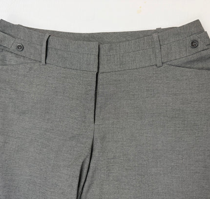 Worthington Modern Fit Trousers Pants - Size 14 - Gray Houndstooth