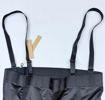 SHAPELLX Black Body Shaper with Adjustable Straps & Zipper - size XXL