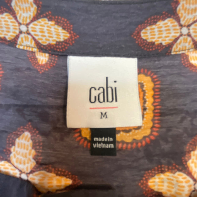 Cabi Geometric Print Sleeveless Top - Size M