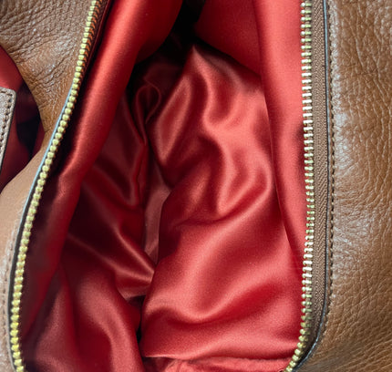 Coach Cognac Brown Leather Shoulder Bag - Discontinued Style E1376-26224