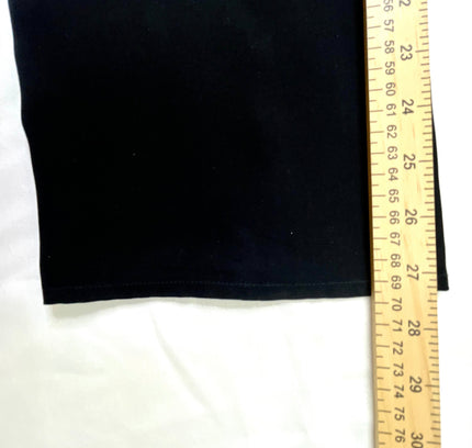 Montsuki Honolulu Black Silk Two-Piece Set - Size M