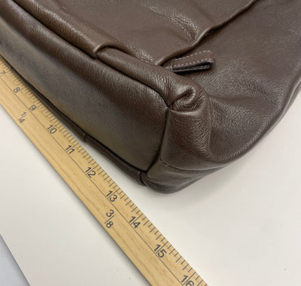 Coach Dark Brown Leather Handbag - Style 21224