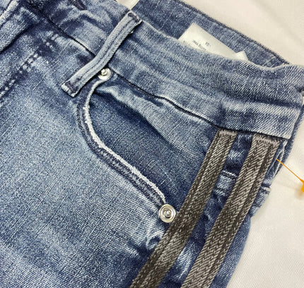 Good American Skinny Jeans with Side Stripe - Size 6/28