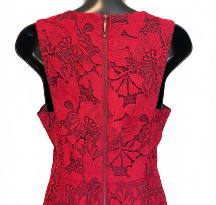 Red Lace Dress White House Black Market - New with Tags