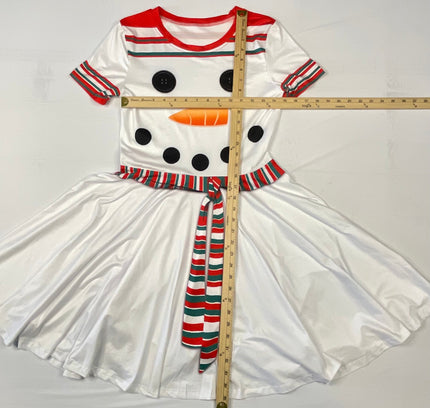 Snowman Holiday Dress - Size Medium