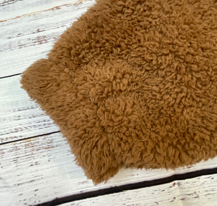 SO Caramel Teddy Sherpa Jacket - Size Large