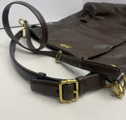 Coach Dark Brown Leather Handbag - Style 21224