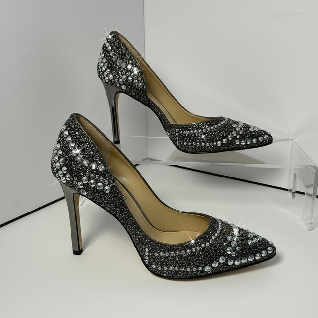 Gianni Bini Black Studded Stilettos - Size 6.5 - Excellent Condition