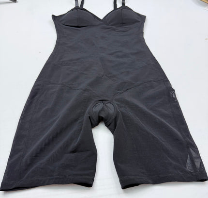 High-Waist Tummy Control Shapewear Bodysuit - Black LARGE