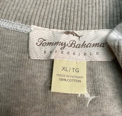 Tommy Bahama Men's Light Grey Golf Sweater - Size XL - Great Condition
