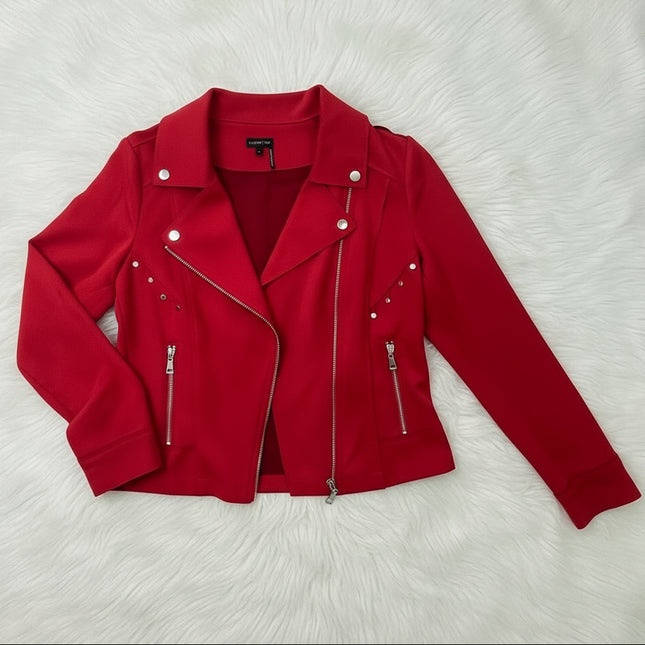 TRICOTTO Red Double-Breasted Jacket - Size Small - Great Condition