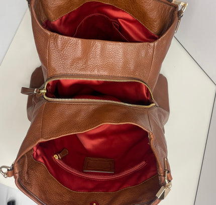 Coach Cognac Brown Leather Shoulder Bag - Discontinued Style E1376-26224