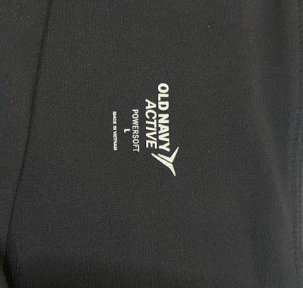 Old Navy Black Athletic Shorts - Size Large