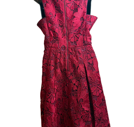 Red Lace Dress White House Black Market - New with Tags