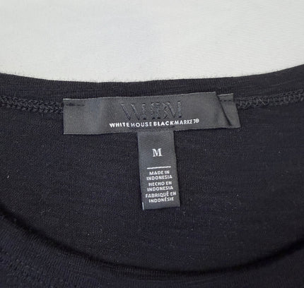 White House Black Market Eyelet Lace Sleeve Top - Size M