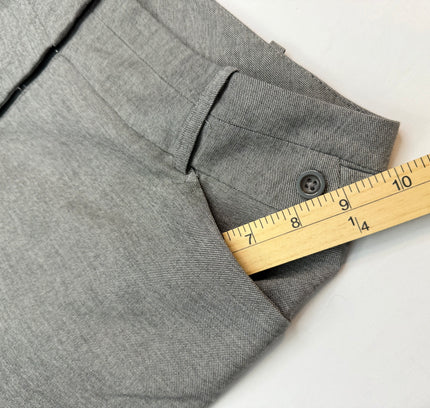 Worthington Modern Fit Trousers Pants - Size 14 - Gray Houndstooth