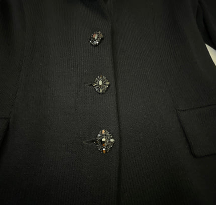 St. John Evening Collector's Crystal-Embellished Blazer - Size 2