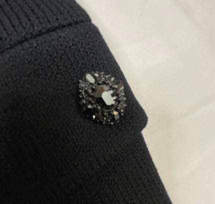 St. John Evening Collector's Crystal-Embellished Blazer - Size 2