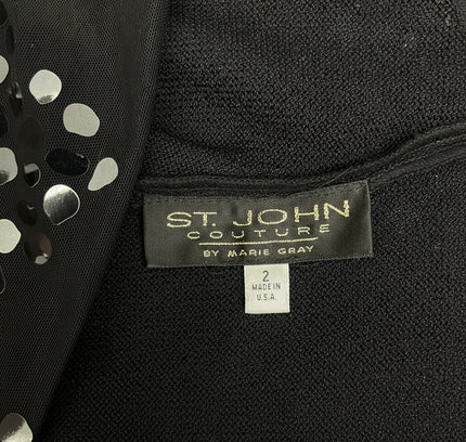 St. John Collector's Fall 2003 Group 5 Santana Knit Gown - Size 2