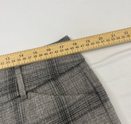 7th Avenue New York & Company Gray Plaid Dress Pants Size 14