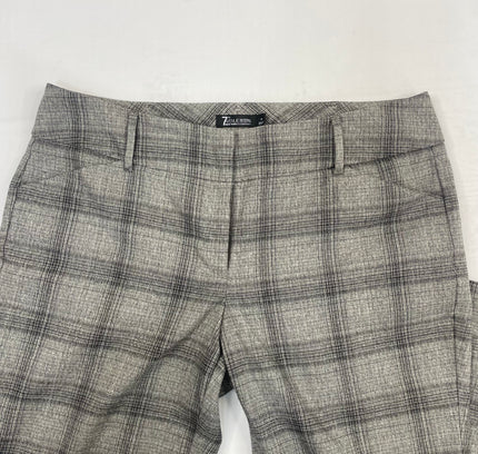 7th Avenue New York & Company Gray Plaid Dress Pants Size 14