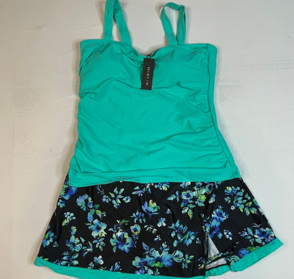 Tempt Me Two-Piece Tankini Swimsuit - Size XL