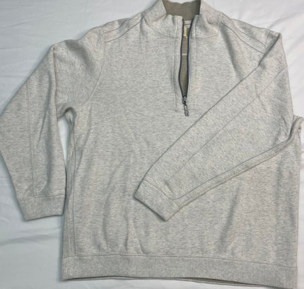 Tommy Bahama Men's Light Grey Golf Sweater - Size XL - Great Condition