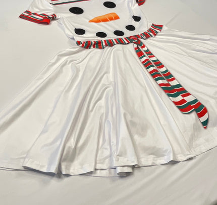 Snowman Holiday Dress - Size Medium