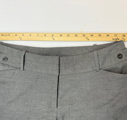 Worthington Modern Fit Trousers Pants - Size 14 - Gray Houndstooth