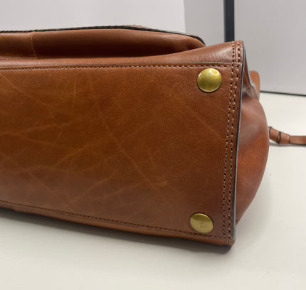 SOLD-Rare Vintage Coach Legacy Bleecker Tattersall Satchel - Discontinued Collector's Piece