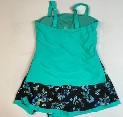 Tempt Me Two-Piece Tankini Swimsuit - Size XL