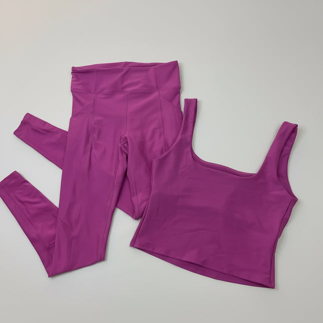 Heroine Sport Fuchsia Athletic Set - Size Medium