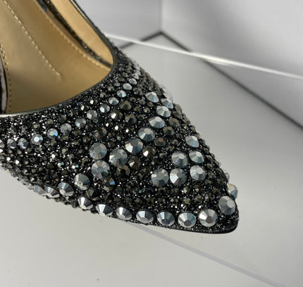 Gianni Bini Black Studded Stilettos - Size 6.5 - Excellent Condition