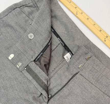 Worthington Modern Fit Trousers Pants - Size 14 - Gray Houndstooth