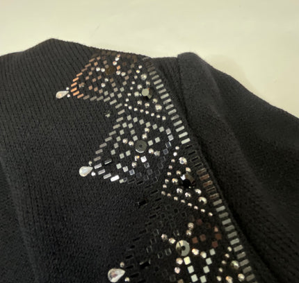 St. John Evening Collector's Crystal-Embellished Blazer - Size 2