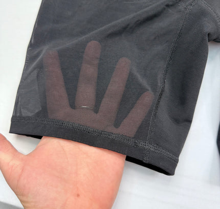 High-Waist Tummy Control Shapewear Bodysuit - Black LARGE