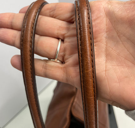 Coach Cognac Brown Leather Shoulder Bag - Discontinued Style E1376-26224