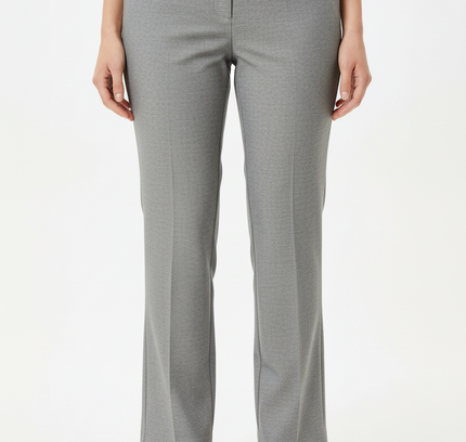 Worthington Modern Fit Trousers Pants - Size 14 - Gray Houndstooth