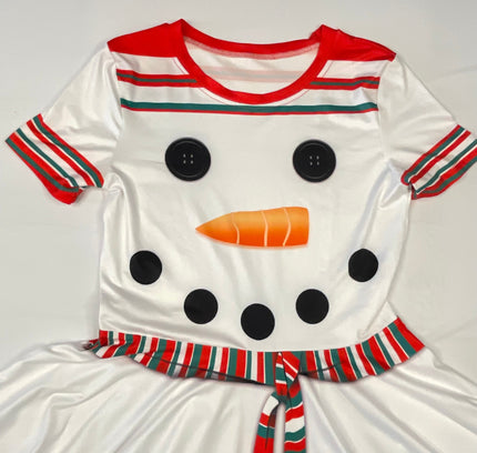 Snowman Holiday Dress - Size Medium