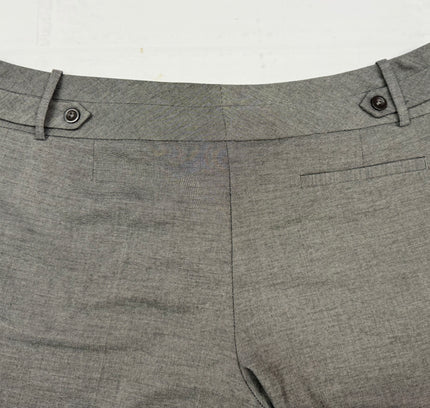Worthington Modern Fit Trousers Pants - Size 14 - Gray Houndstooth