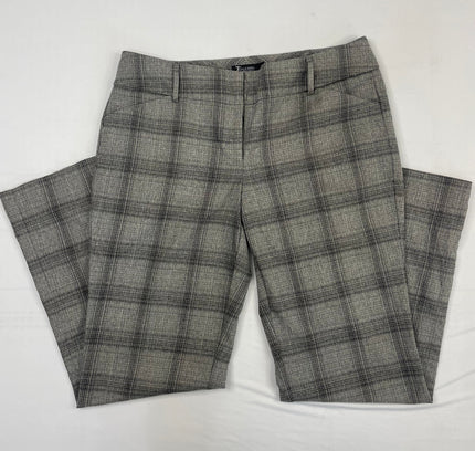 7th Avenue New York & Company Gray Plaid Dress Pants Size 14