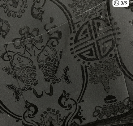 Authentic NYC Black Silk Embroidered Kimono - Size 4 NWT