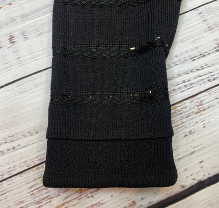 St. John Black Embellished Cardigan Sweater - Size 4