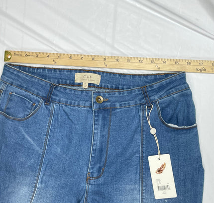 Mid Blue Flare Jeans - Size 31