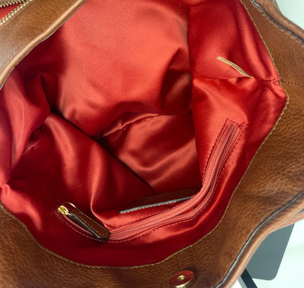 Coach Cognac Brown Leather Shoulder Bag - Discontinued Style E1376-26224