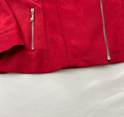 TRICOTTO Red Double-Breasted Jacket - Size Small - Great Condition