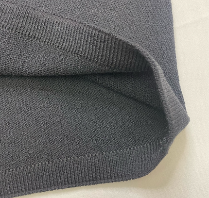 Vintage St. John by Marie Gray Black Long Sleeve Knit Dress - Size 2