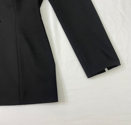 Tahari Black Textured Blazer - Size 10 - Like New Condition