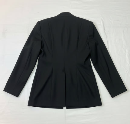 Tahari Black Textured Blazer - Size 10 - Like New Condition